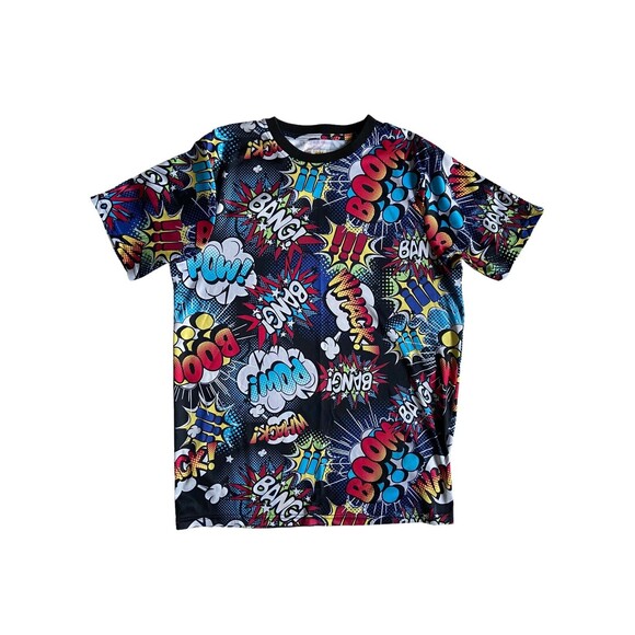 Oh Snap! by Drill Co Mens  Comic Book Graphic Tee Size S Pop Art 90s Nostalgia - Picture 1 of 8